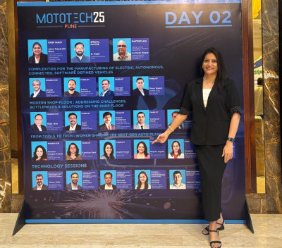 Rujuta Jagtap giving A Glimpse into SAJ, India's Pioneering Test Equipment Manufacturing Co!
