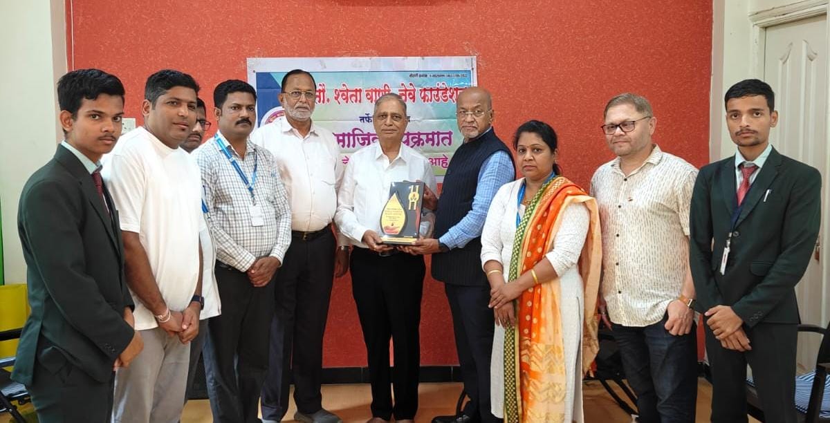 भारताच्या ८० व्या स्वातंत्र्य दिनानिमित्त 'स्व.सौ. श्वेता वाणी-नेवे फाऊंडेशन'चे रक्तदान शिबिर संपन्न; पुणेकरांचा उत्स्फूर्त प्रतिसाद!