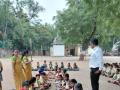 आर. आर. विद्यालयात रक्षाबंधन उत्साहात साजरा 