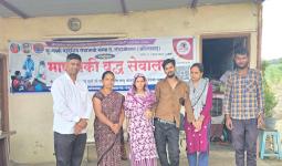 रेल्वे पोलिसांना बेवारस अवस्थेत सापडलेल्या बिहार राज्यातील तरुणाला माणुसकी वृद्ध आश्रमाने दिला सहारा.