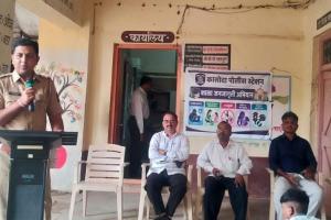आडगाव येथे कासोदा पोलीस स्टेशनतर्फे ' शाळा जनजागृती अभियान ', विद्यार्थी व ग्रामस्थांचा उत्स्फूर्त प्रतिसाद..........!* 