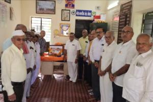 चोपडा ज्येष्ठ नागरिक संघात जागातिक आदिवासी व  क्रांतिदिन साजरा.