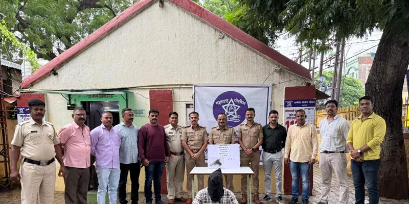 शनीपेठ पोलीसांची धडक कारवाई; देशी बनावटीचे पिस्तूल व २ जिवंत काडतुसे जप्त.