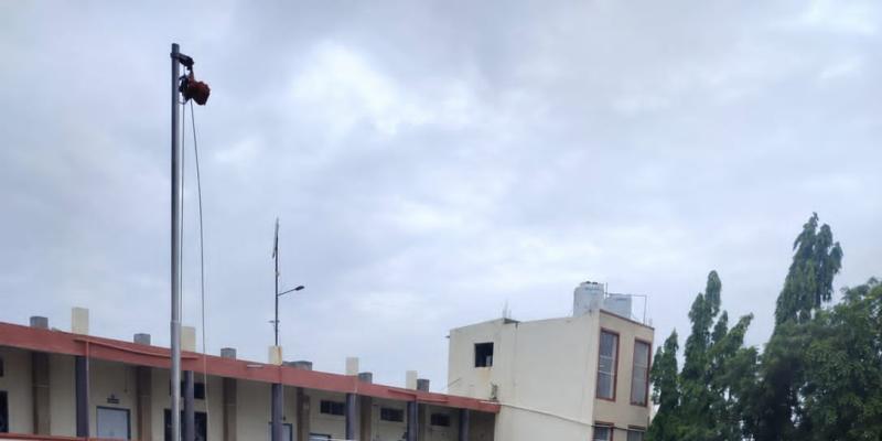श्रीमती जी. जी. खडसे महाविद्यालयात ८० वा स्वातंत्र्यदिन उत्साहात साजरा